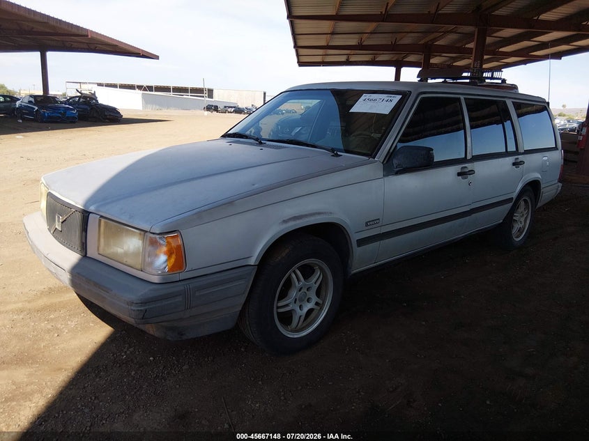 1991 Volvo 740 Se VIN: YV1FA8756M2327434 Lot: 45667148