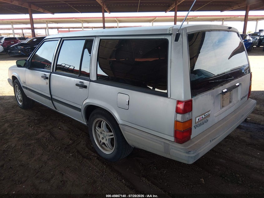 1991 Volvo 740 Se VIN: YV1FA8756M2327434 Lot: 45667148