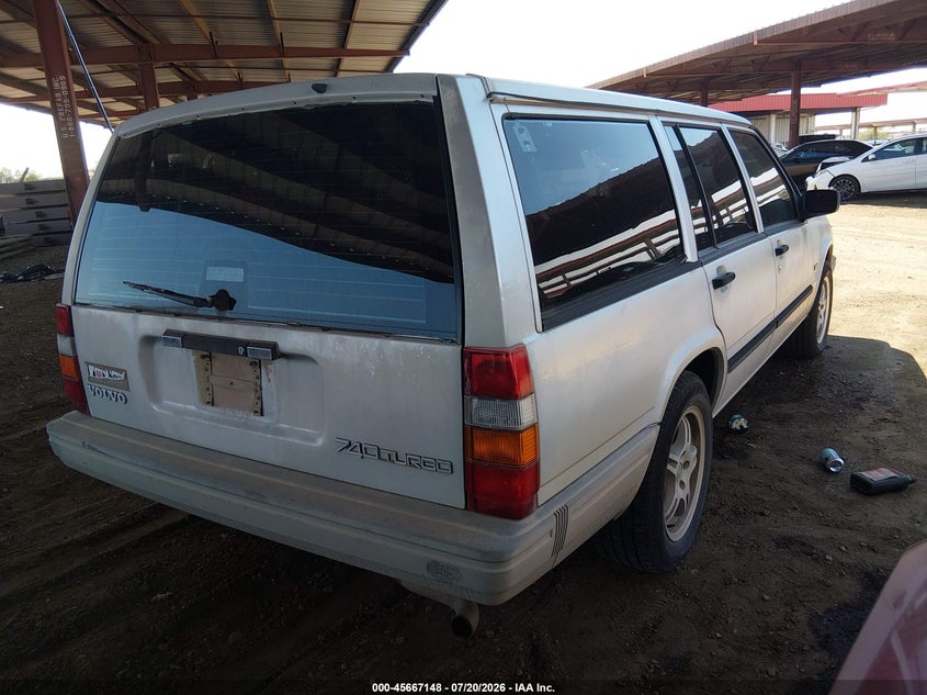1991 Volvo 740 Se VIN: YV1FA8756M2327434 Lot: 45667148