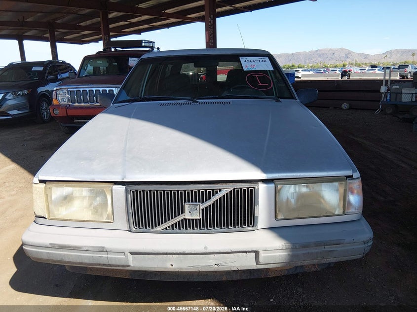 1991 Volvo 740 Se VIN: YV1FA8756M2327434 Lot: 45667148