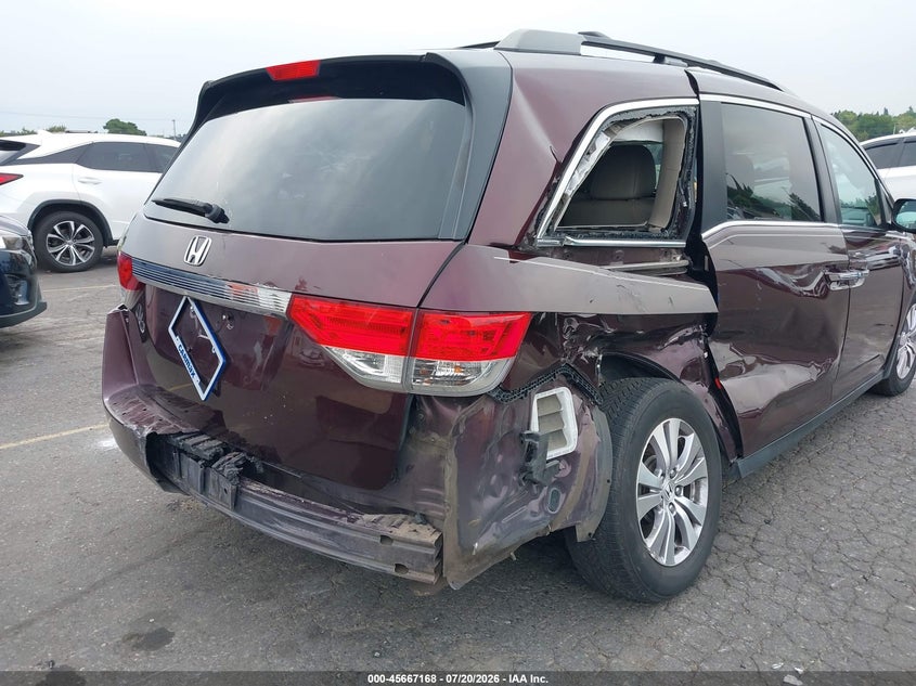 2014 Honda Odyssey Ex-L VIN: 5FNRL5H63EB070248 Lot: 45667168