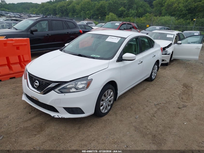 2016 NISSAN SENTRA auction photo 2