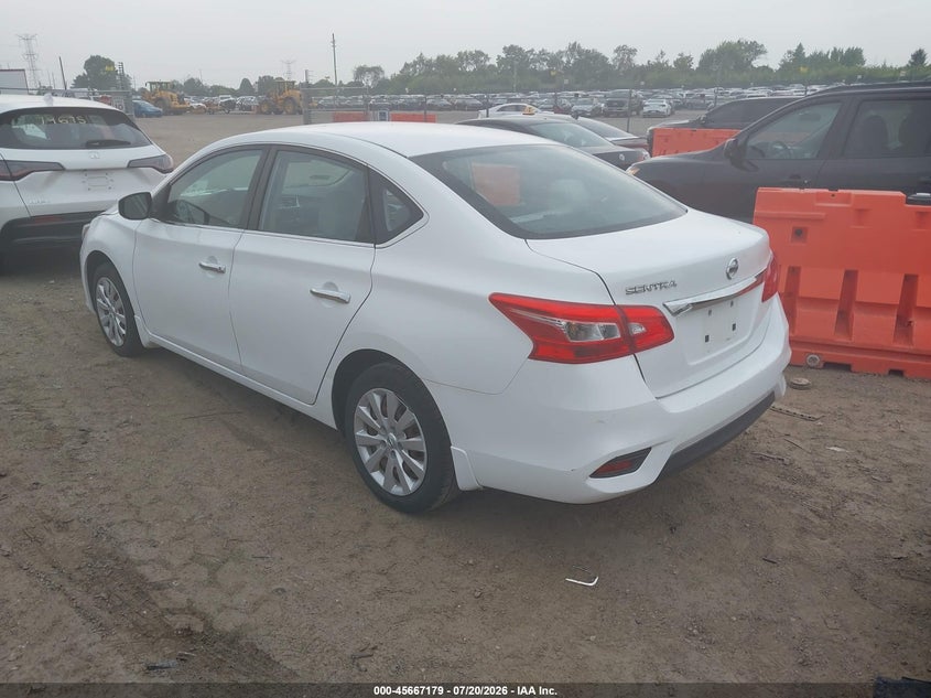 2016 NISSAN SENTRA auction photo 3