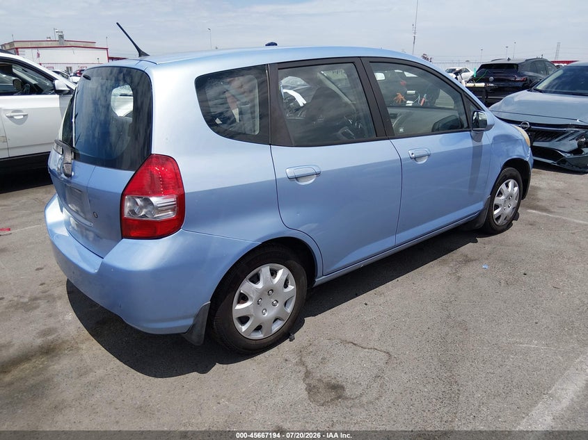 2008 HONDA FIT auction photo 4