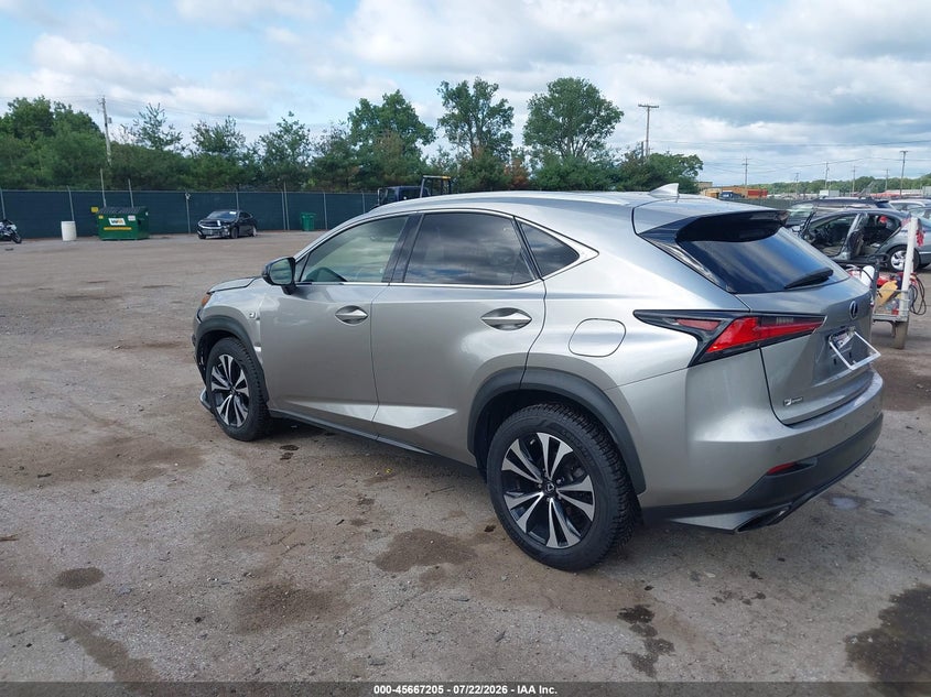 Vin: jtjbarbz7k2211965, lot: 46165777, lexus nx 300 f sport 20193