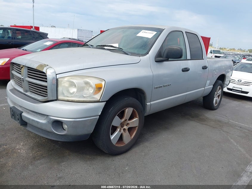 2007 Dodge RAM, Обычный износ, IAAI, VIN 1D7HA18NX7S257306 — фото 2