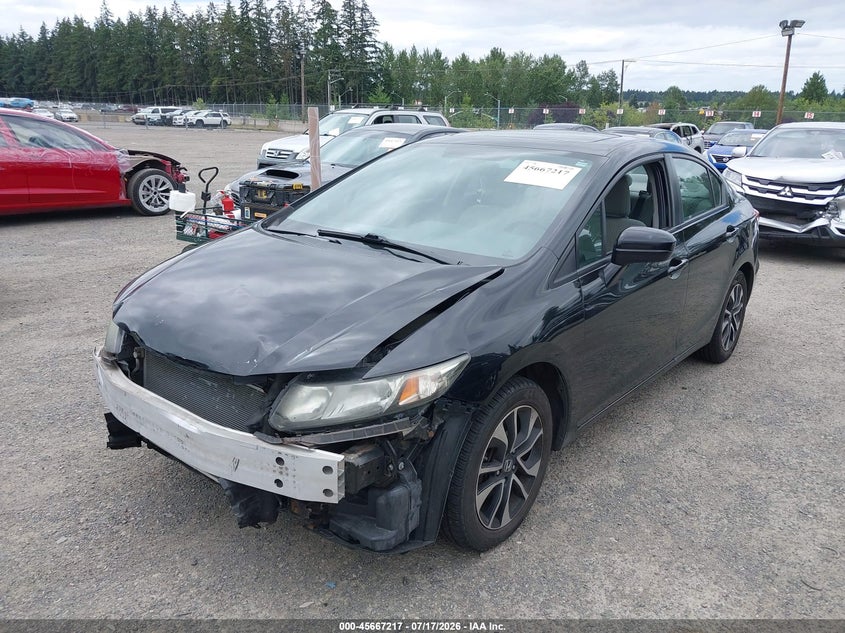 2014 HONDA CIVIC auction photo 2
