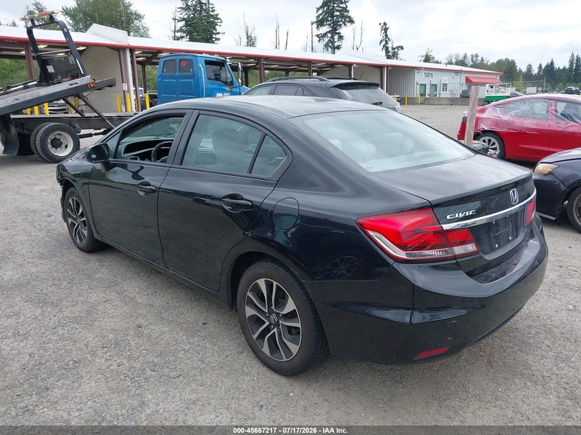 2014 HONDA CIVIC auction photo 3