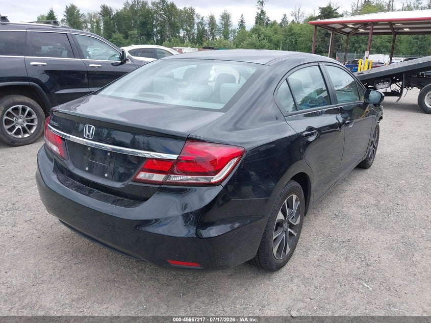 2014 HONDA CIVIC auction photo 4