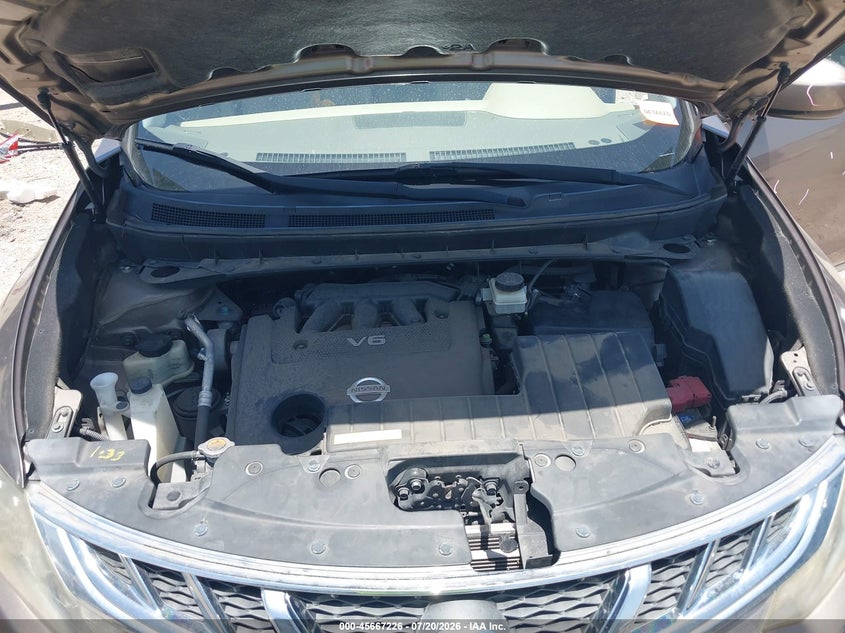 2013 Nissan Murano Sl VIN: JN8AZ1MU5DW214146 Lot: 45667226