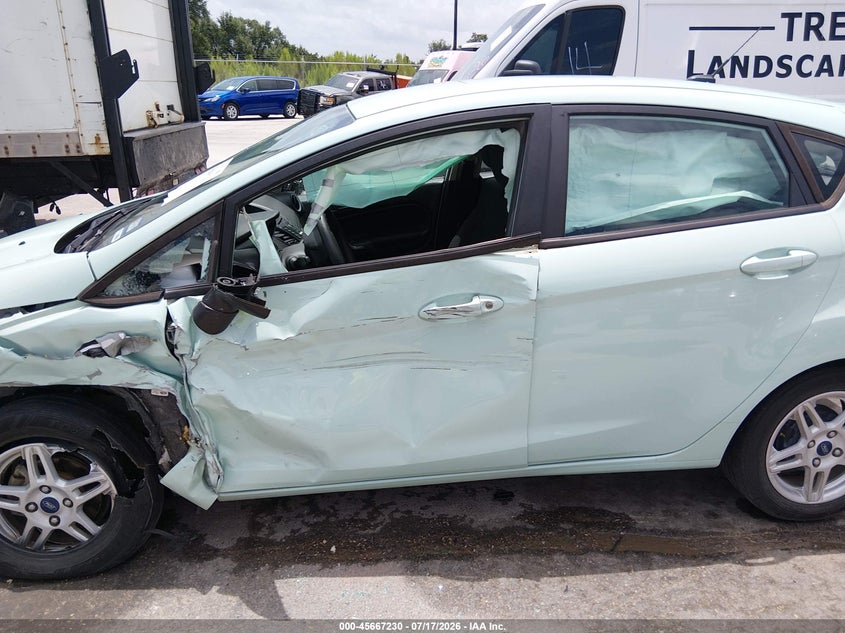 2017 Ford Fiesta Se VIN: 3FADP4EJ6HM128330 Lot: 45667230