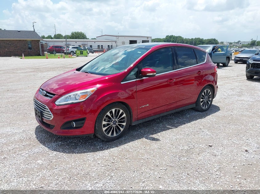 Vin: 1fadp5du5hl103678, lot: 46165815, ford c-max hybrid titanium 20172