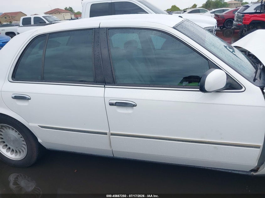 2001 Mercury Grand Marquis Ls VIN: 2MEFM75W91X683872 Lot: 45667250