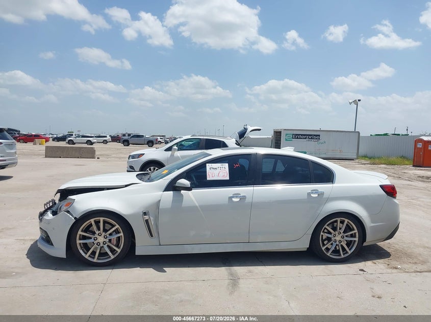 2015 Chevrolet Ss VIN: 6G3F25RW9FL115263 Lot: 45667273