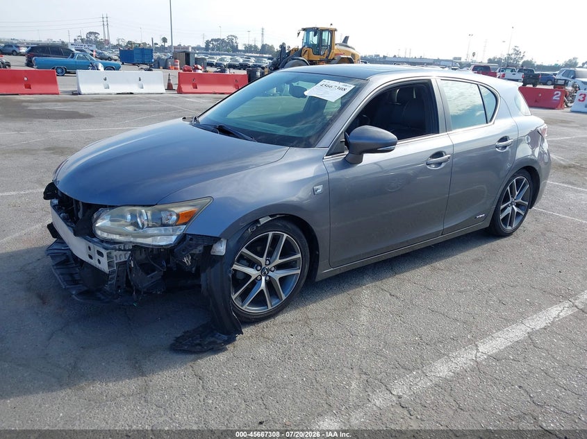 Vin: jthkd5bh4e2206557, lot: 46165880, lexus ct 200h 20142