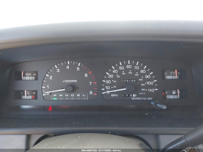 1998 TOYOTA T100 PICKUP 3.4L V-6 DOHC, 190HP