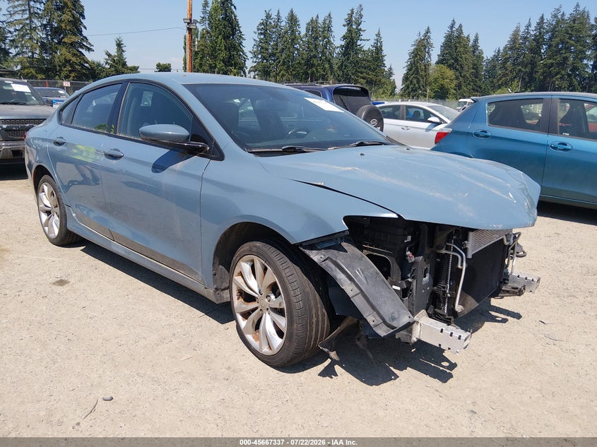 2015 CHRYSLER 200 auction photo 1