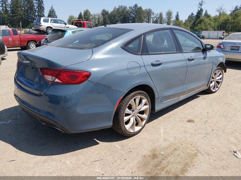 2015 CHRYSLER 200 auction photo 4