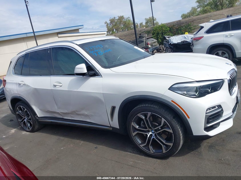 2021 BMW X5 Sdrive40I VIN: 5UXCR4C01M9H51729 Lot: 45667344