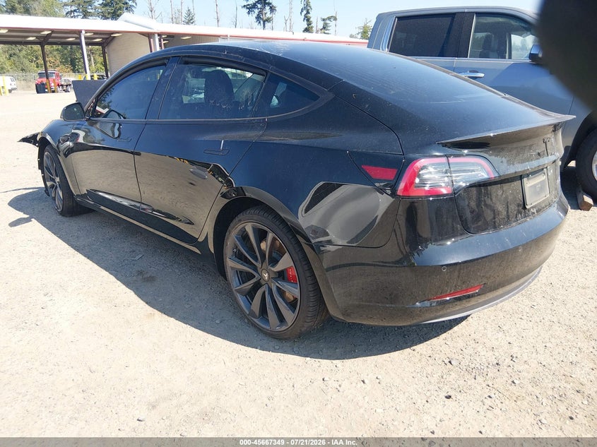2019 TESLA MODEL 3 auction photo 3