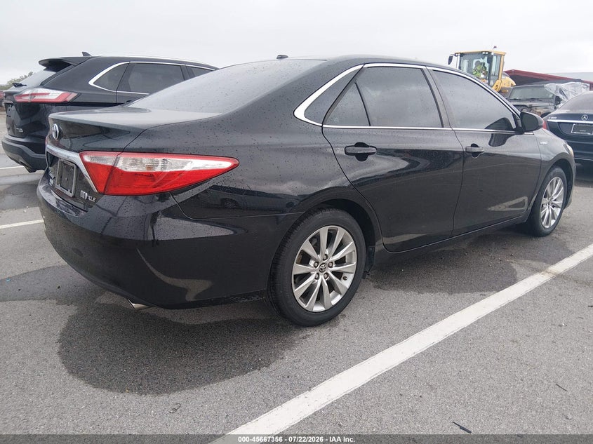 2015 TOYOTA CAMRY HYBRID auction photo 4