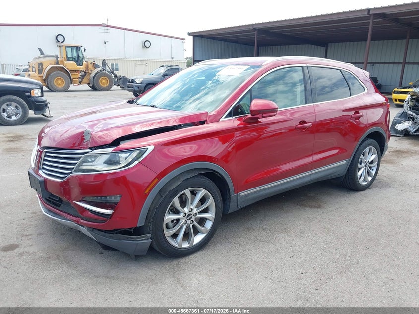 Vin: 5lmcj2c97guj30921, lot: 46165932, lincoln mkc select 20162