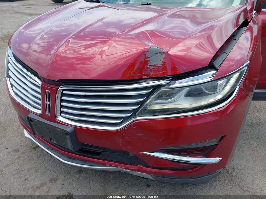 2016 Lincoln Mkc Select VIN: 5LMCJ2C97GUJ30921 Lot: 45667361