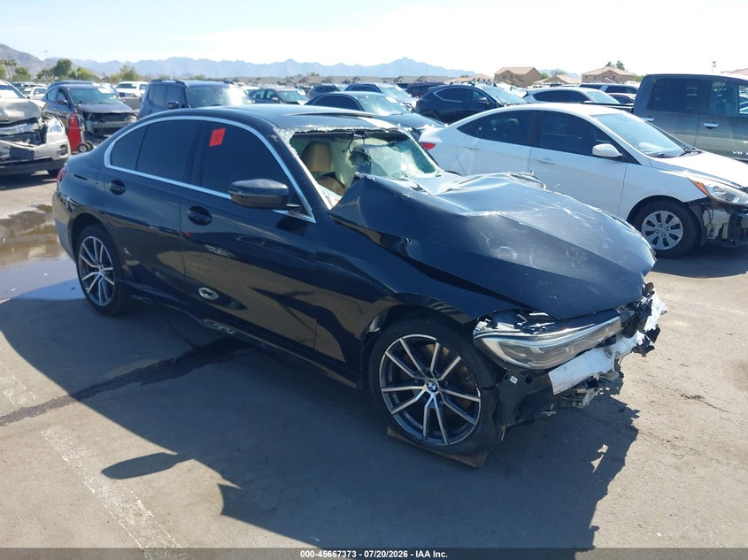 2022 BMW 330I xDrive VIN: 3MW5R7J09N8C70020 Lot: 45667373