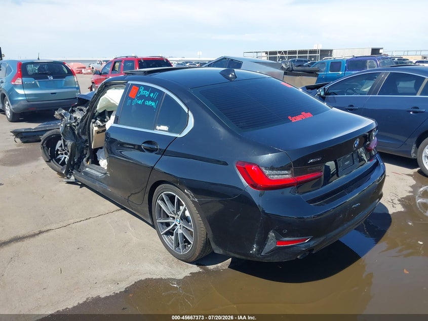 2022 BMW 330I xDrive VIN: 3MW5R7J09N8C70020 Lot: 45667373