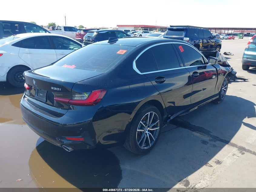 2022 BMW 330I xDrive VIN: 3MW5R7J09N8C70020 Lot: 45667373