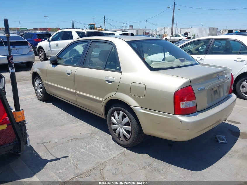 2001 MAZDA PROTEGE auction photo 3