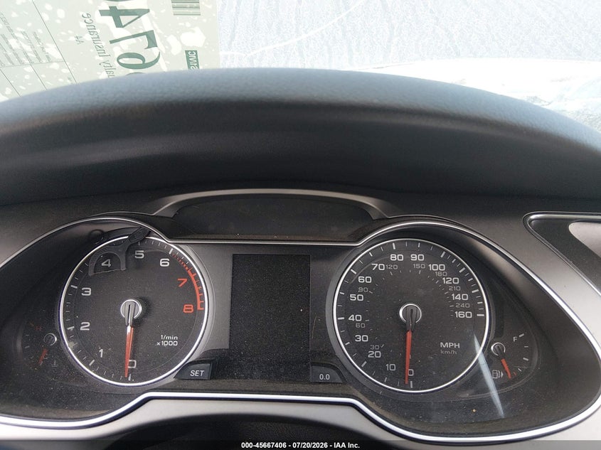 2013 Audi A4 2.0T Premium VIN: WAUFFAFL9DA167213 Lot: 45667406