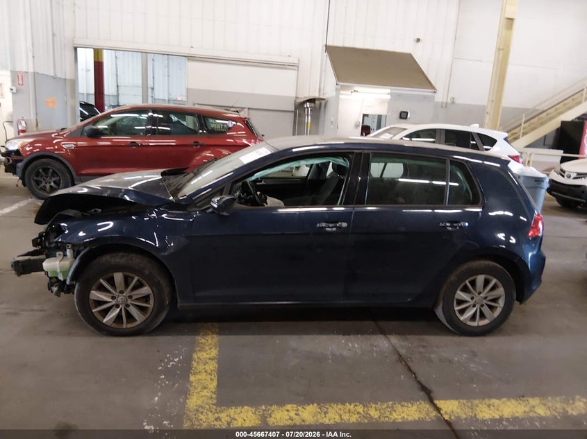 2015 Volkswagen Golf Tsi S 4-Door VIN: 3VW217AU8FM087004 Lot: 45667407