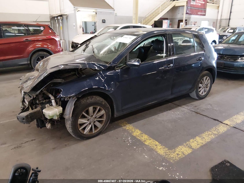 2015 VOLKSWAGEN GOLF auction photo 2