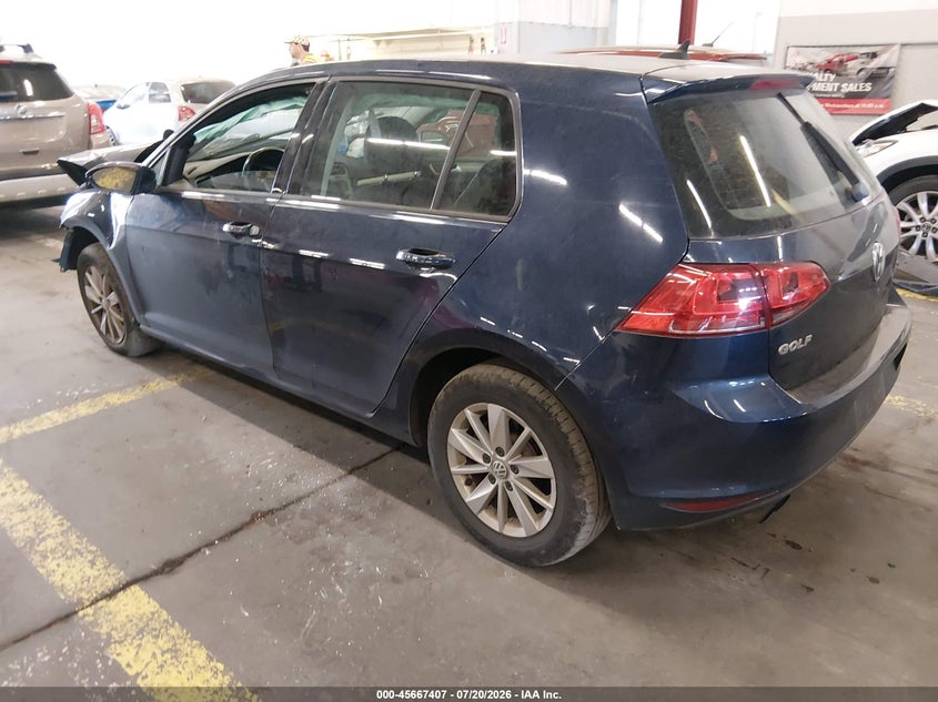 2015 VOLKSWAGEN GOLF auction photo 3