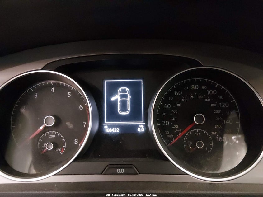 2015 VOLKSWAGEN GOLF auction photo 7