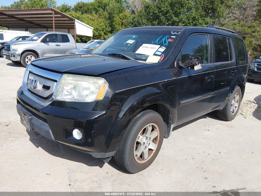 2009 HONDA PILOT auction photo 2