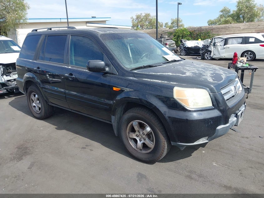 2006 Honda Pilot Ex VIN: 5FNYF28416B022426 Lot: 45667425