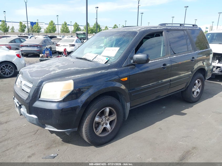 2006 Honda Pilot Ex VIN: 5FNYF28416B022426 Lot: 45667425