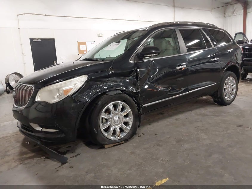Vin: 5gakrbkd4ej299330, lot: 46165999, buick enclave leather 20142