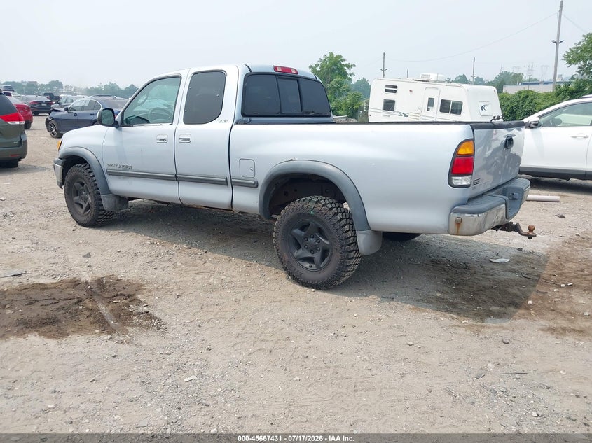 2000 Toyota Tundra Sr5 V8 VIN: 5TBBT4417YS080733 Lot: 45667431