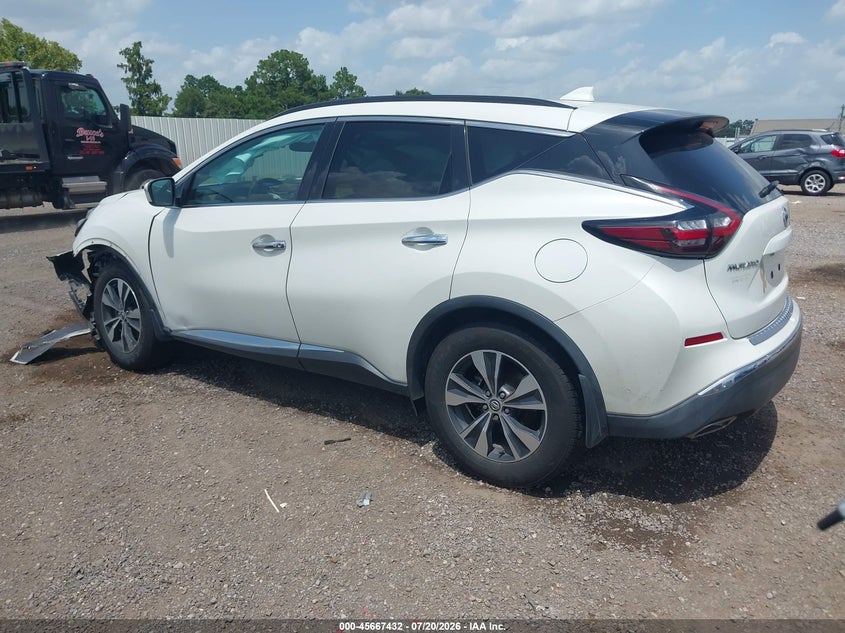 2019 Nissan Murano Sv VIN: 5N1AZ2MJ8KN163862 Lot: 45667432