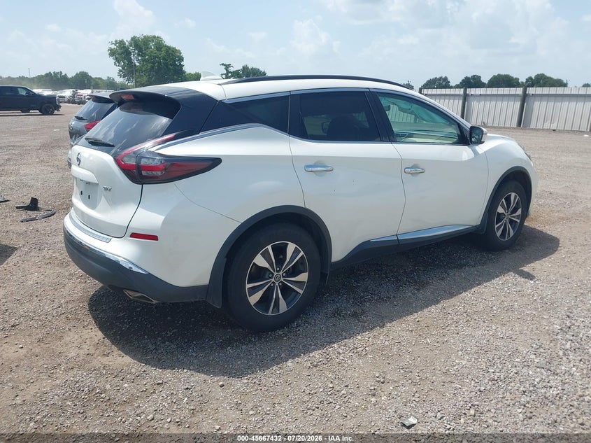 2019 Nissan Murano Sv VIN: 5N1AZ2MJ8KN163862 Lot: 45667432