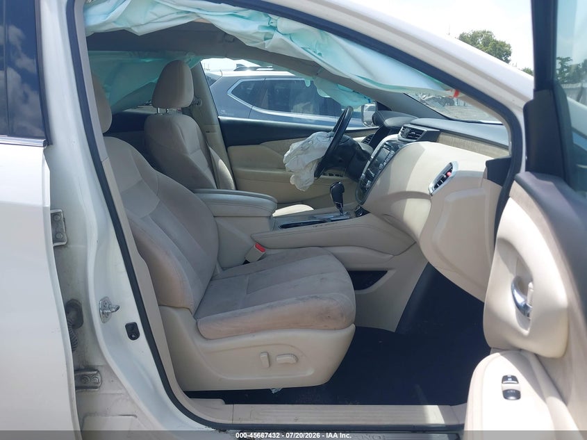 2019 Nissan Murano Sv VIN: 5N1AZ2MJ8KN163862 Lot: 45667432