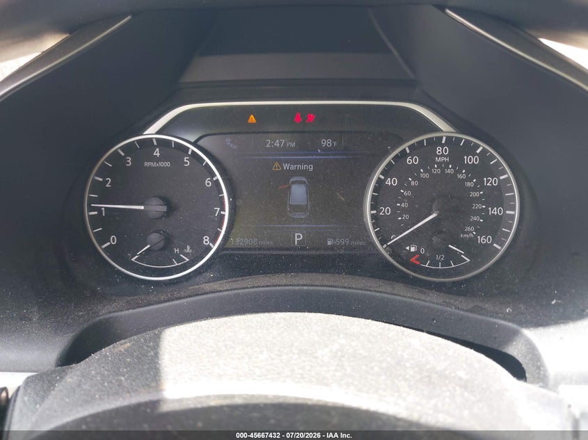 2019 Nissan Murano Sv VIN: 5N1AZ2MJ8KN163862 Lot: 45667432