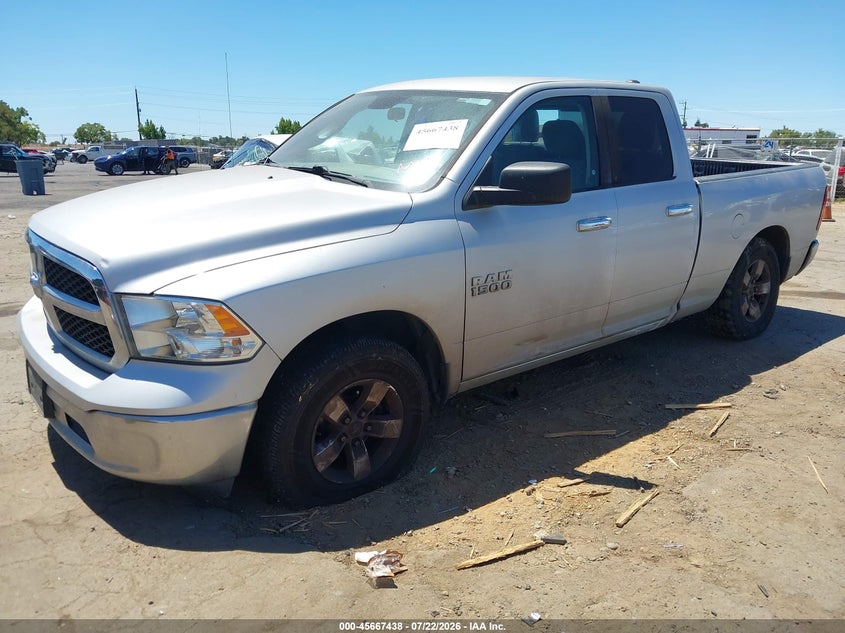 Vin: 1c6rr6gg0js324176, lot: 46166010, ram 1500 slt  4x2 6'4 box 20182