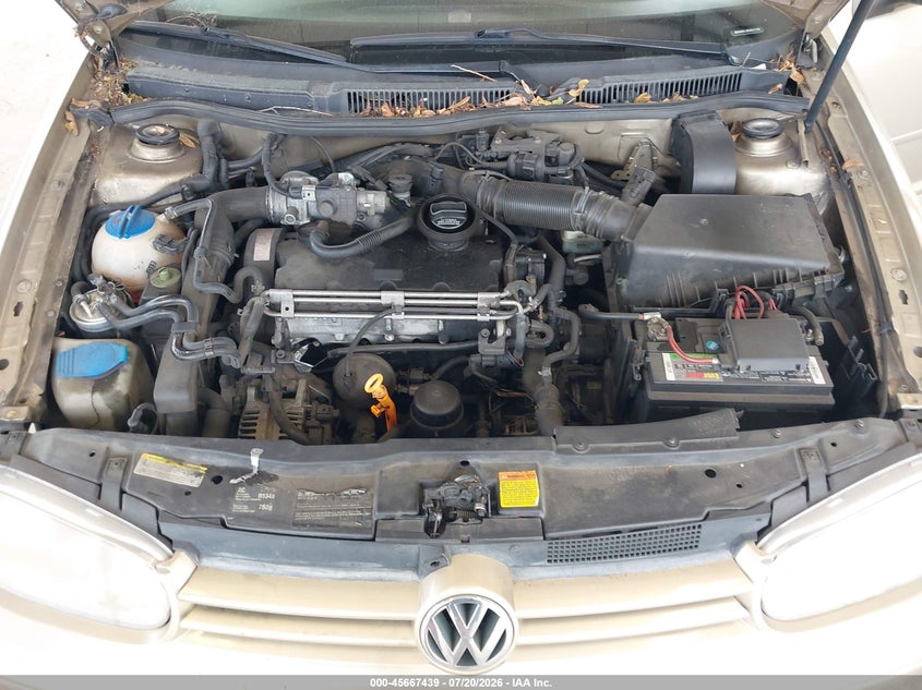 2005 Volkswagen Golf Gls Tdi VIN: 9BWGR61J554017199 Lot: 45667439