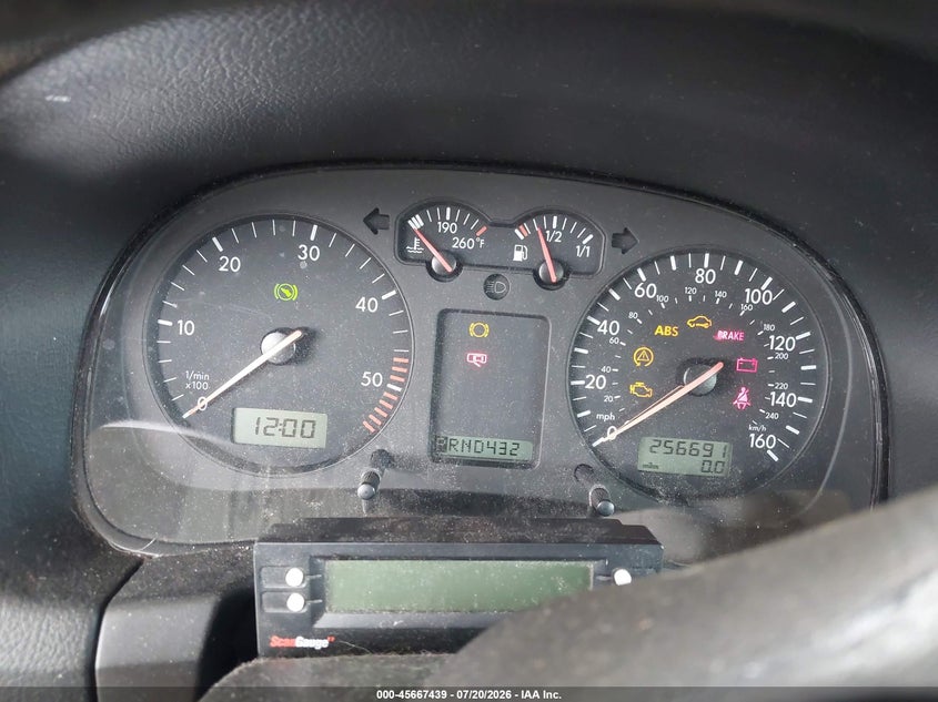 2005 Volkswagen Golf Gls Tdi VIN: 9BWGR61J554017199 Lot: 45667439