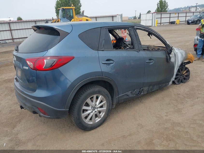 Vin: jm3ke4cy0f0431022, lot: 46166050, mazda cx-5 touring 20154