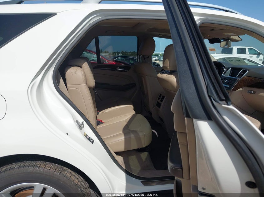 2013 Mercedes-Benz Ml 350 VIN: 4JGDA5JB0DA182158 Lot: 45667481